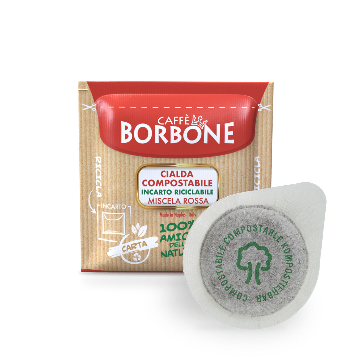 150 Cialde Caffè Borbone Rossa 150 Cialde Caffè Borbone Rossa
