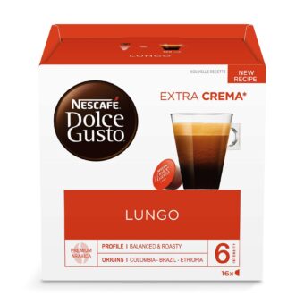 96 Capsule Caffè Nescafè Dolce Gusto Lungo