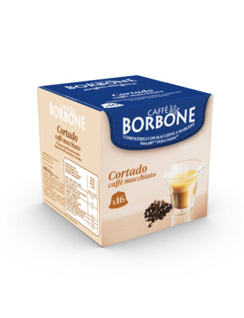 Cortado 64 Capsule Compatibili Nescafè Dolce Gusto Caffè Borbone