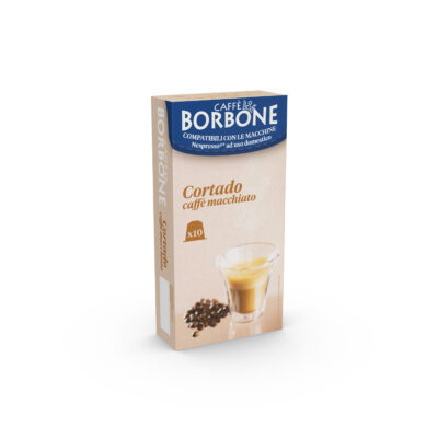 60 Cortado Capsule Compatibili Nespresso Caffè Borbone