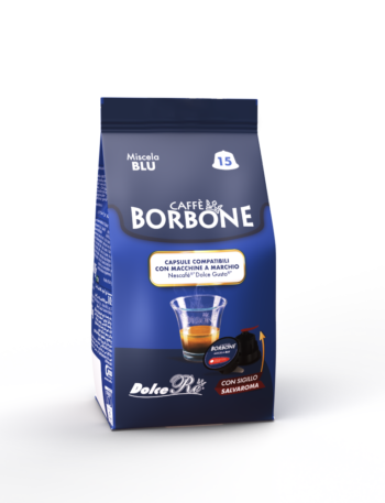 540 Capsule Compatibili Dolce Gusto Caffè Borbone Blu
