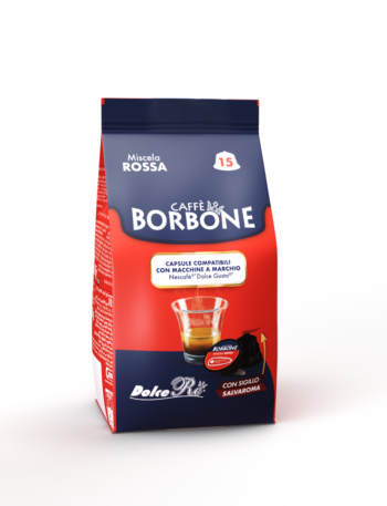 540 Capsule Compatibili Dolce Gusto Caffè Borbone Rossa