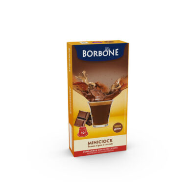 60 Miniciok Capsule Compatibili Nespresso Caffè Borbone