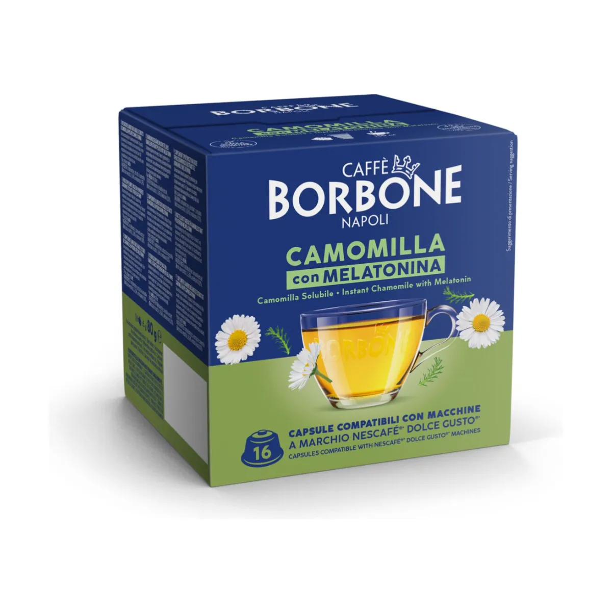 camomilla e melatonina dolce gusto