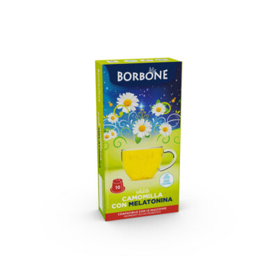 60 Camomilla e Melatonina Capsule Compatibili Nespresso Caffè Borbone