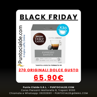 BLACK FRIDAY 270 Capsule Caffè Nescafè Dolce Gusto Caffè TUTTI I GUSTI
